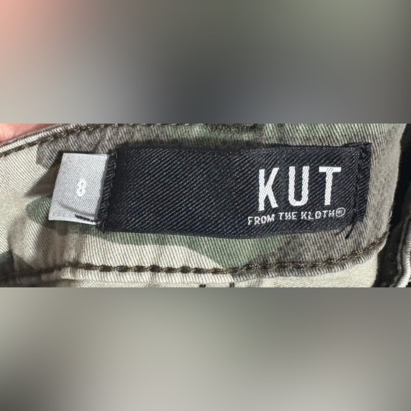 Kut from the Kloth Camo Print Skinny Pants - Picture 3 of 3
